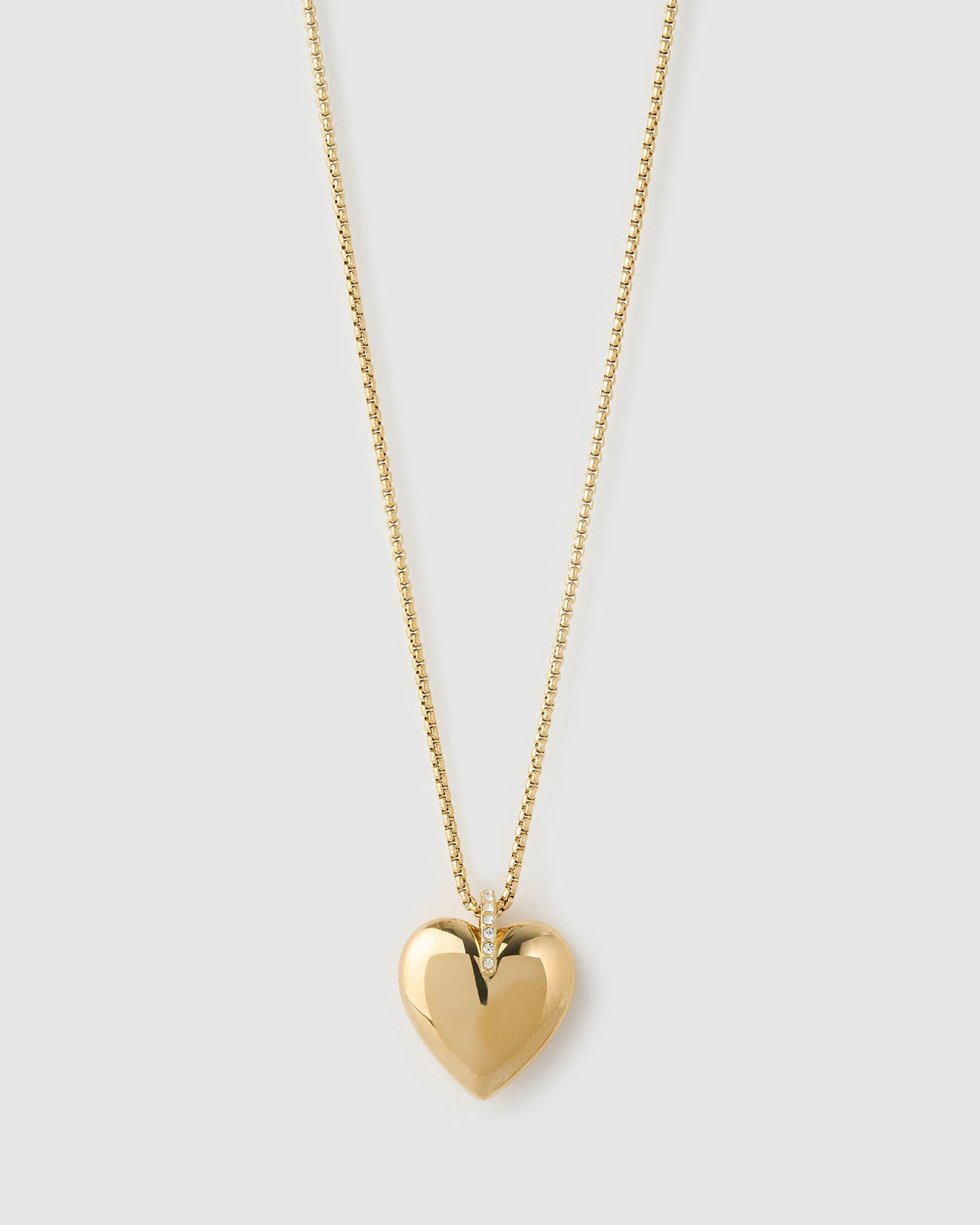 Colar Pingente Coração Daliah - Ouro 18K | SILLENE