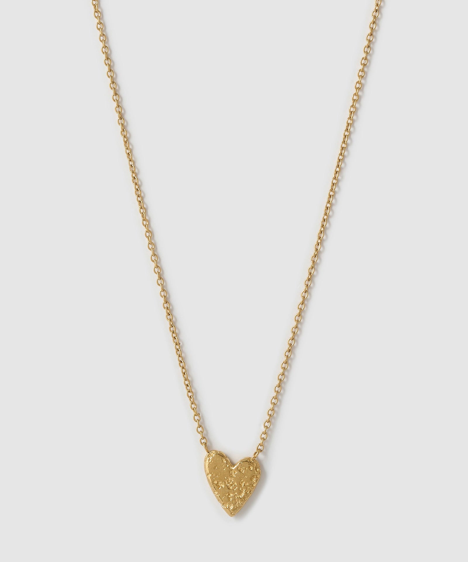 Colar Pingente Coração Honey - Ouro 18K | SILLENE