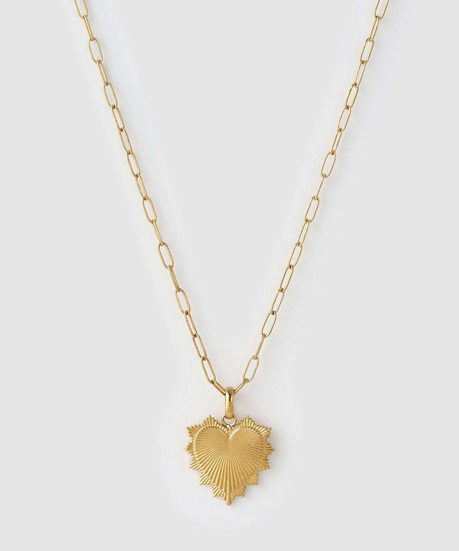 Colar Pingente Coração Rainha - Ouro 18K | SILLENE