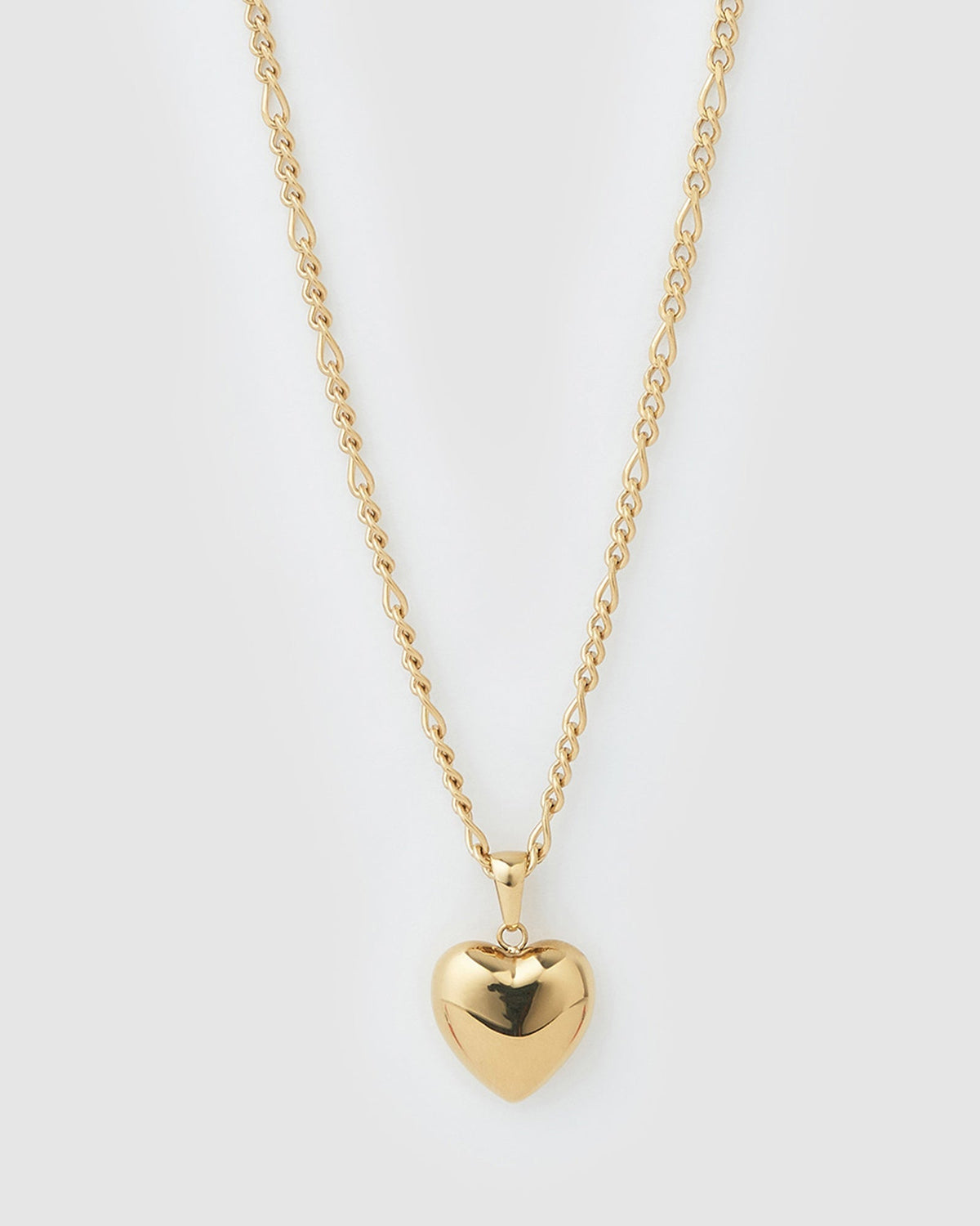 Colar Pingente Coração Rose - Ouro 18K | SILLENE