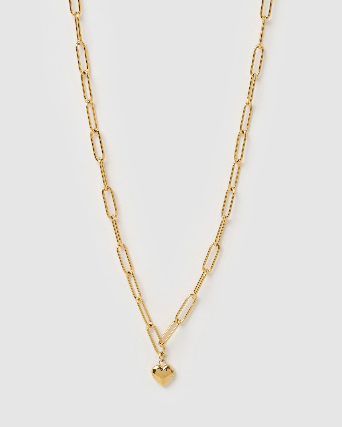 Colar Pingente Coração Treasure - Ouro 18K | SILLENE