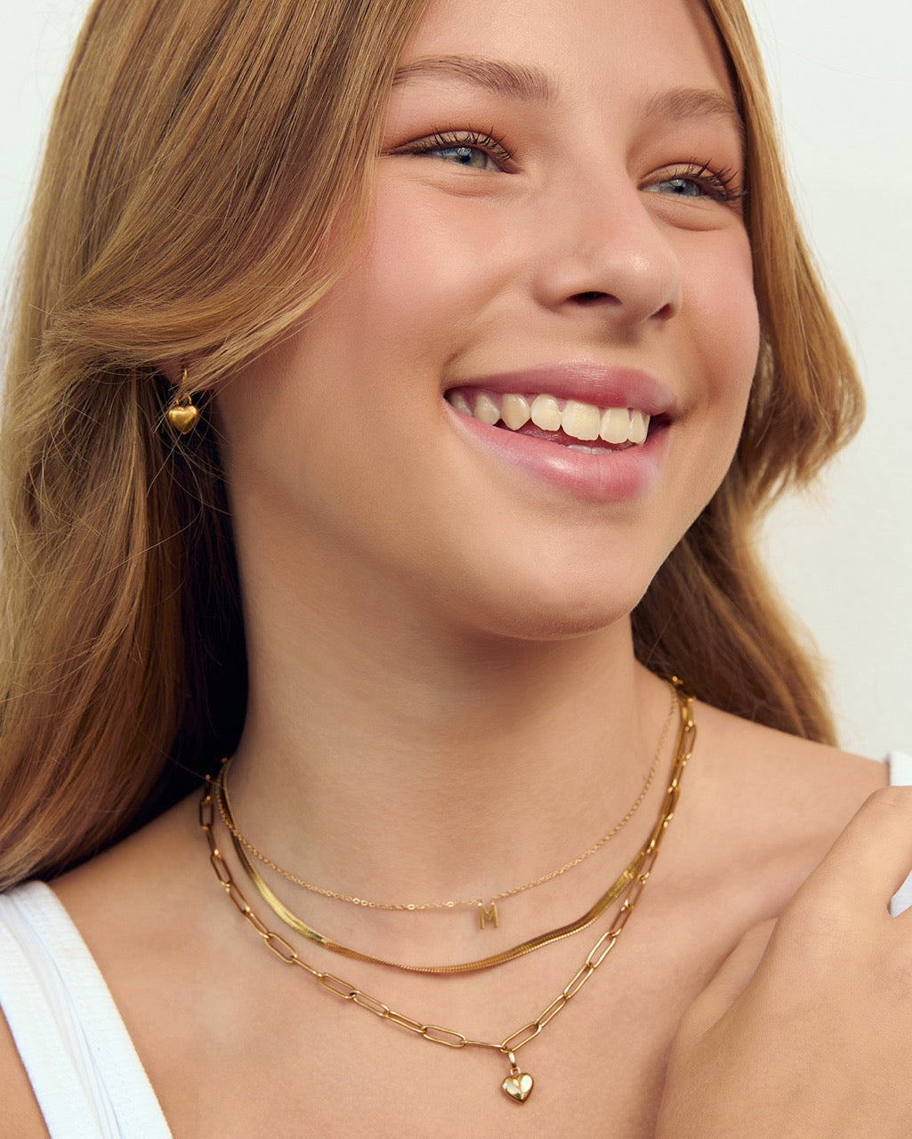 Colar Pingente Coração Treasure - Ouro 18K | SILLENE