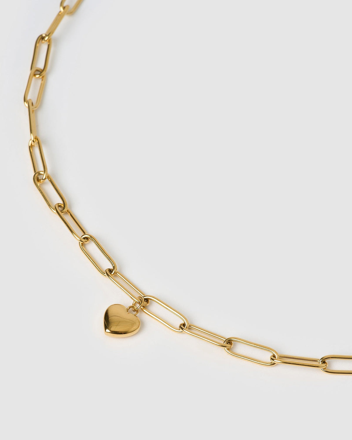 Colar Pingente Coração Treasure - Ouro 18K | SILLENE