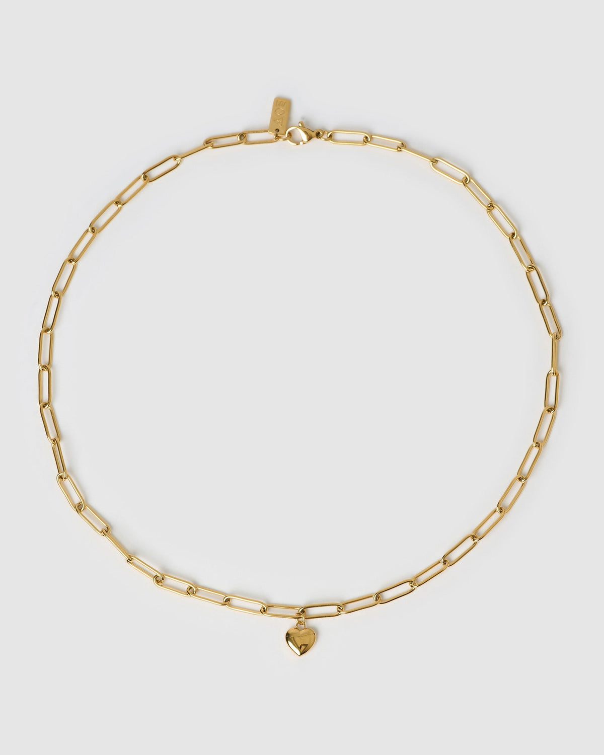 Colar Pingente Coração Treasure - Ouro 18K | SILLENE