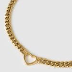 Colar Pingente Coração Valentine - Ouro 18K | SILLENE
