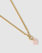 Colar Pingente Coração Violet Quartzo Rosa - Ouro 18K | SILLENE