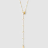 Colar Pingente Cruz - Ouro 18K | SILLENE - detalhe
