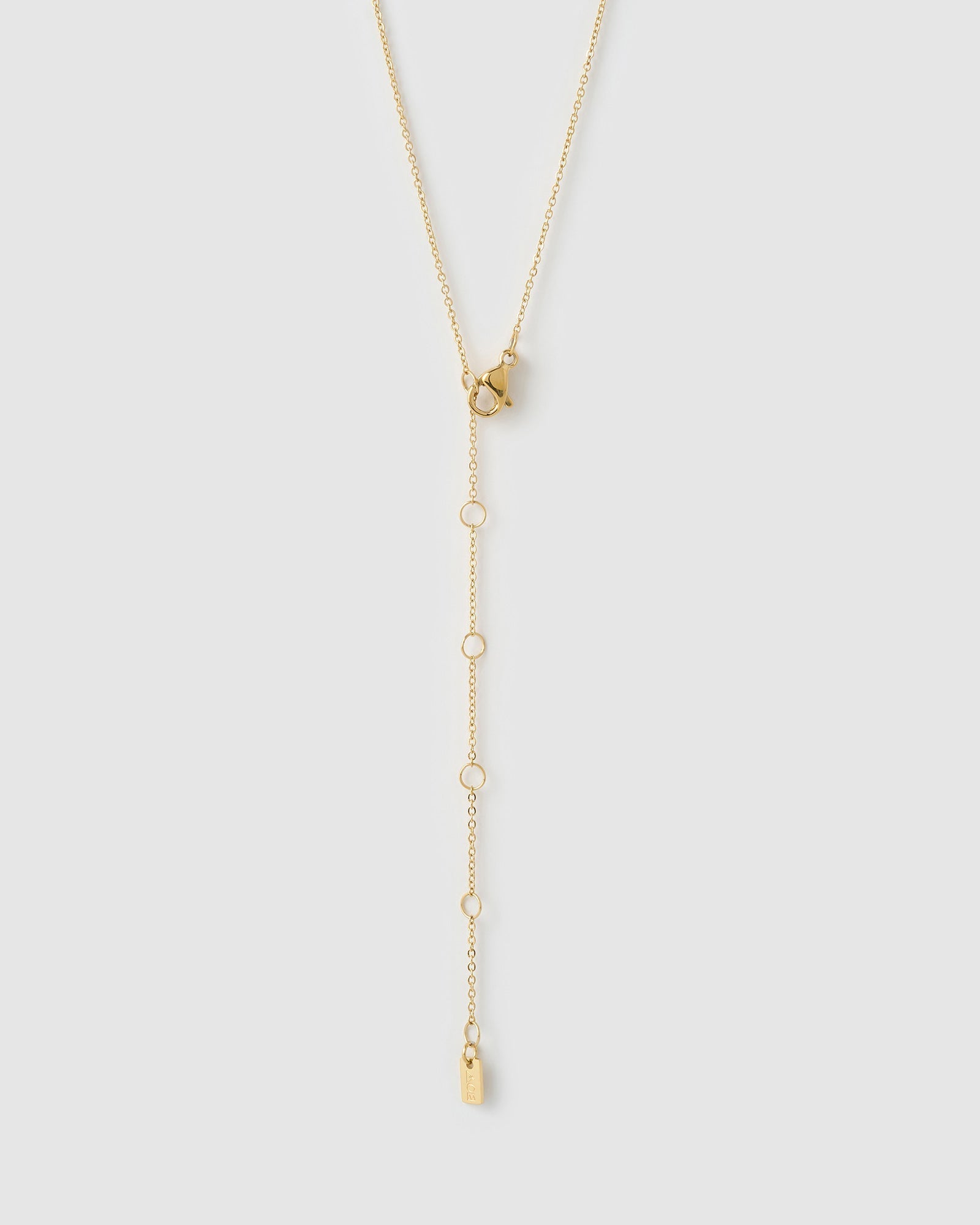 Colar Pingente Cruz - Ouro 18K | SILLENE - detalhe