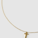 Colar Pingente Cruz - Ouro 18K | SILLENE