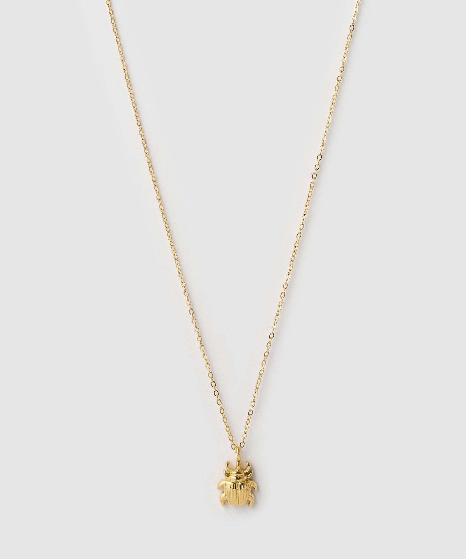 Colar Pingente Escaravelho Scarabae - Ouro 18K | SILLENE