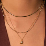 Colar Pingente Escaravelho Scarabae - Ouro 18K | SILLENE
