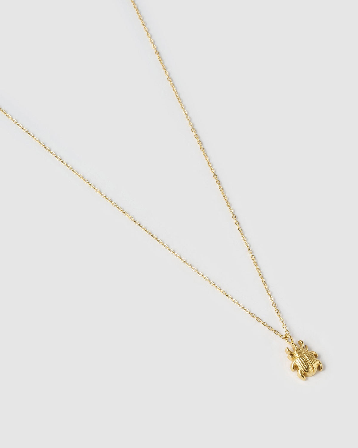 Colar Pingente Escaravelho Scarabae - Ouro 18K | SILLENE