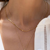 Colar Pingente Estrela de Davi - Ouro 18K | SILLENE