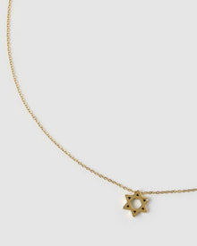 Colar Pingente Estrela de Davi - Ouro 18K | SILLENE