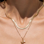 Colar Pingente Estrela do Mar Laguna - Ouro 18K | SILLENE