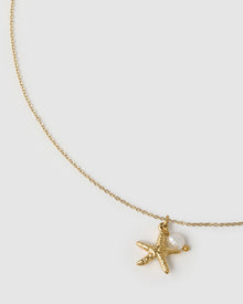 Colar Pingente Estrela do Mar Laguna - Ouro 18K | SILLENE