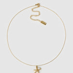 Colar Pingente Estrela do Mar Laguna - Ouro 18K | SILLENE