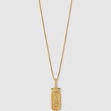 Colar Pingente Faraó Pharaoh - Ouro 18K | SILLENE