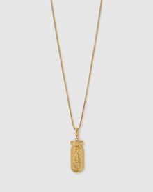 Colar Pingente Faraó Pharaoh - Ouro 18K | SILLENE