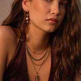 Colar Pingente Faraó Pharaoh - Ouro 18K | SILLENE