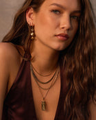 Colar Pingente Faraó Pharaoh - Ouro 18K | SILLENE