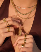 Colar Pingente Faraó Pharaoh - Ouro 18K | SILLENE