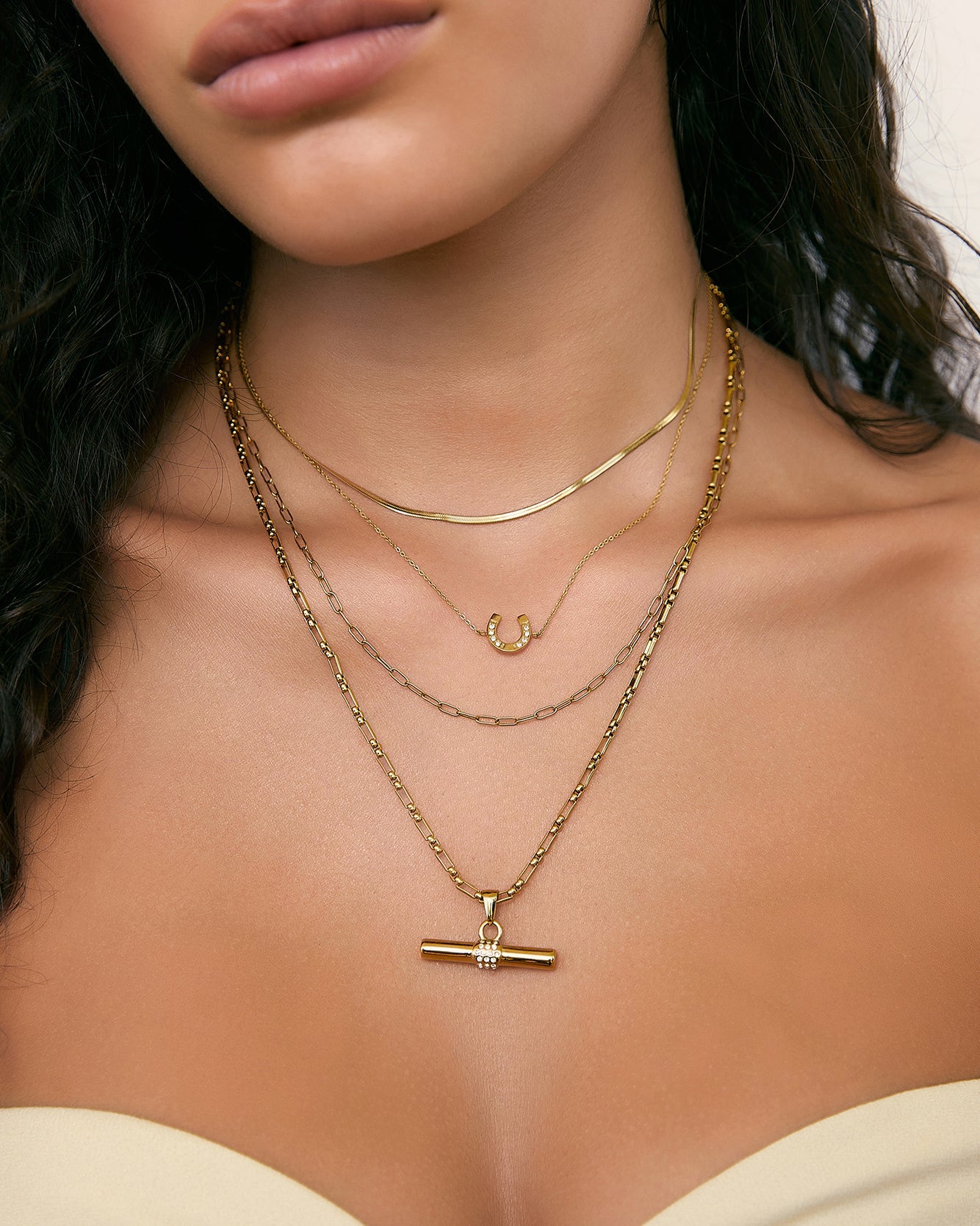 Colar Pingente Fivela Emery - Ouro 18K | SILLENE