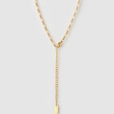 Colar Pingente Fivela Emery - Ouro 18K | SILLENE