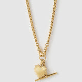 Colar Pingente Fivela Everleigh - Ouro 18K | SILLENE