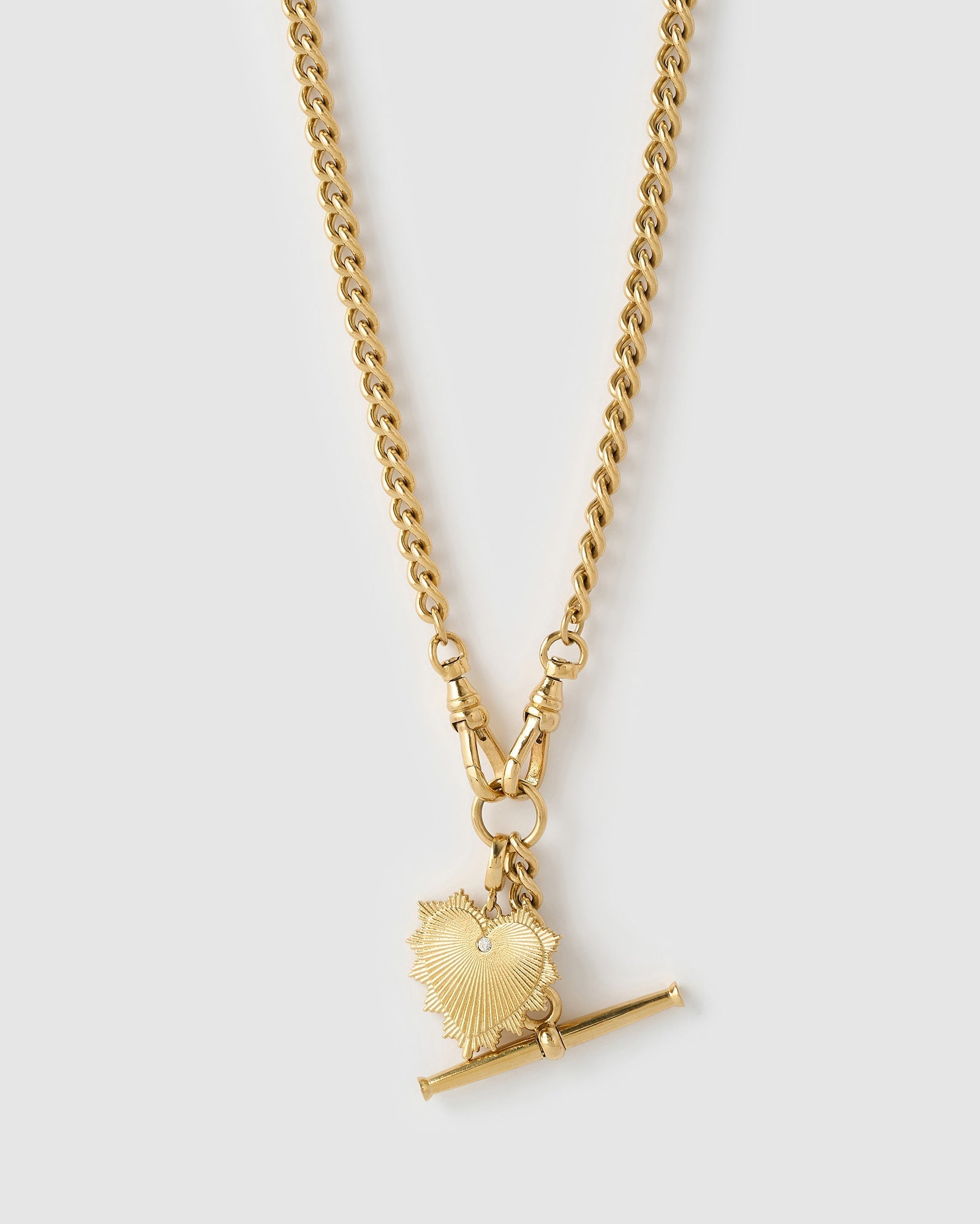 Colar Pingente Fivela Everleigh - Ouro 18K | SILLENE