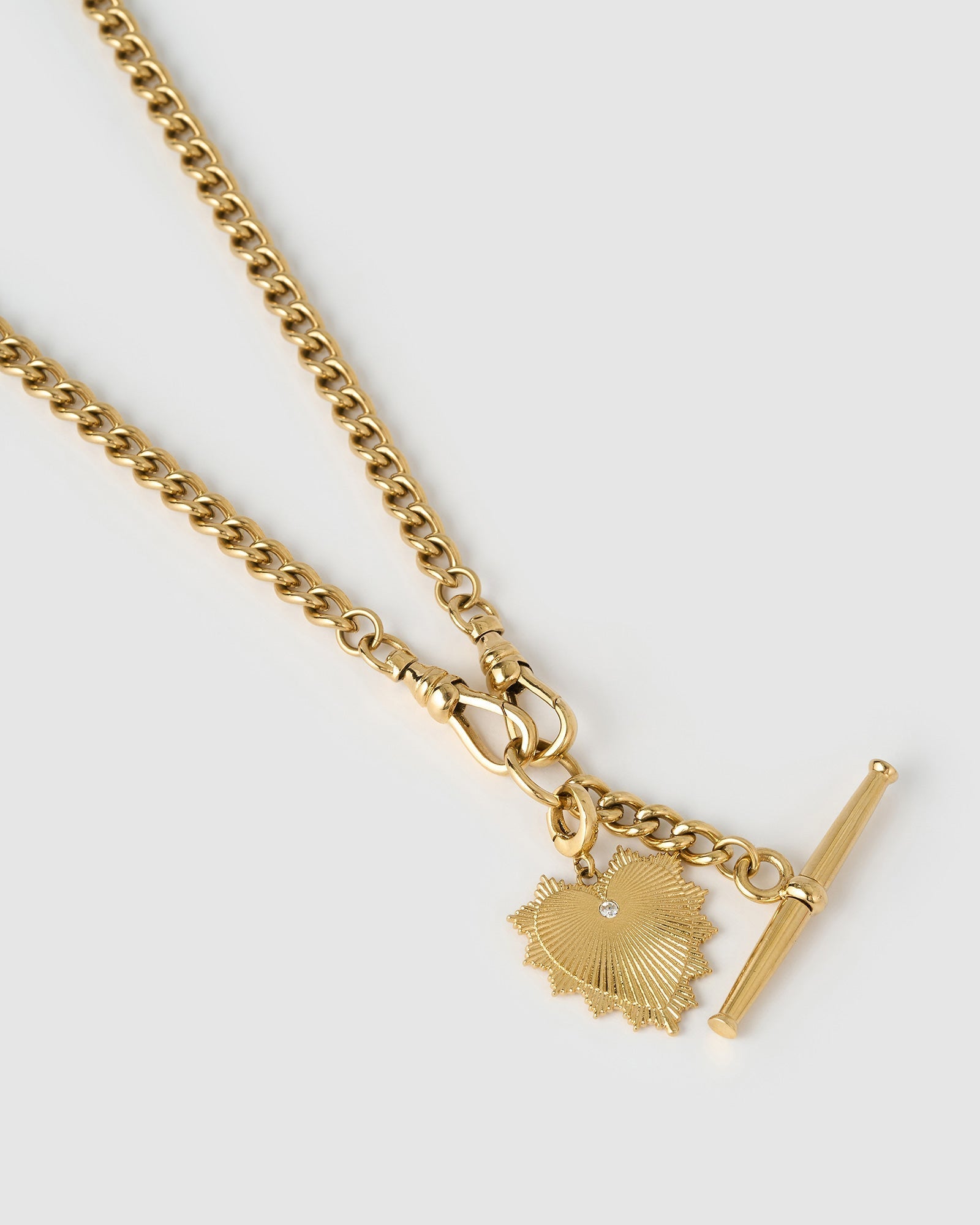 Colar Pingente Fivela Everleigh - Ouro 18K | SILLENE