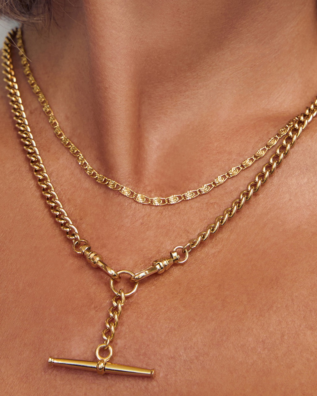 Colar Pingente Fivela Lottie - Ouro 18K | SILLENE