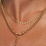 Colar Pingente Fivela Lottie - Ouro 18K | SILLENE