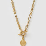 Colar Pingente Flor de Lis - Ouro 18K | SILLENE