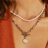 Colar Pingente Flor de Lis - Ouro 18K | SILLENE