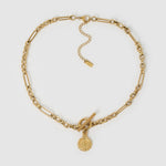 Colar Pingente Flor de Lis - Ouro 18K | SILLENE