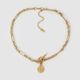 Colar Pingente Flor de Lis - Ouro 18K | SILLENE