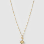 Colar Pingente Girassol Blossom - Ouro 18K | SILLENE