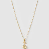 Colar Pingente Girassol Blossom - Ouro 18K | SILLENE