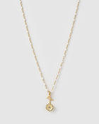 Colar Pingente Girassol Blossom - Ouro 18K | SILLENE