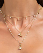 Colar Pingente Girassol Blossom - Ouro 18K | SILLENE
