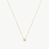 Colar Pingente Hexagonal Cristal - Ouro 18K | SILLENE
