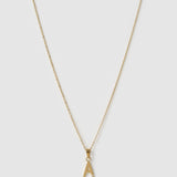 Colar Pingente Inicial - Ouro 18K | SILLENE - A