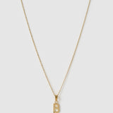 Colar Pingente Inicial - Ouro 18K | SILLENE - B