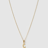 Colar Pingente Inicial - Ouro 18K | SILLENE - C