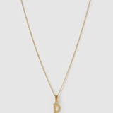 Colar Pingente Inicial - Ouro 18K | SILLENE - D