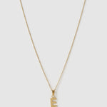 Colar Pingente Inicial - Ouro 18K | SILLENE - E