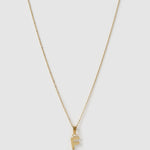 Colar Pingente Inicial - Ouro 18K | SILLENE - F