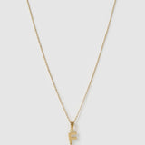 Colar Pingente Inicial - Ouro 18K | SILLENE - F