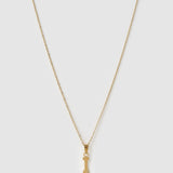 Colar Pingente Inicial - Ouro 18K | SILLENE - I